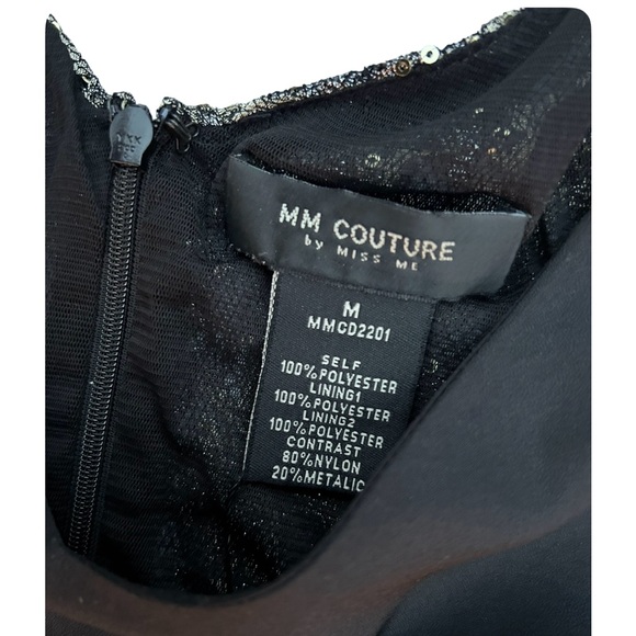 MM Couture by Miss Me Little Black Dress Size M - Picture 5 of 5